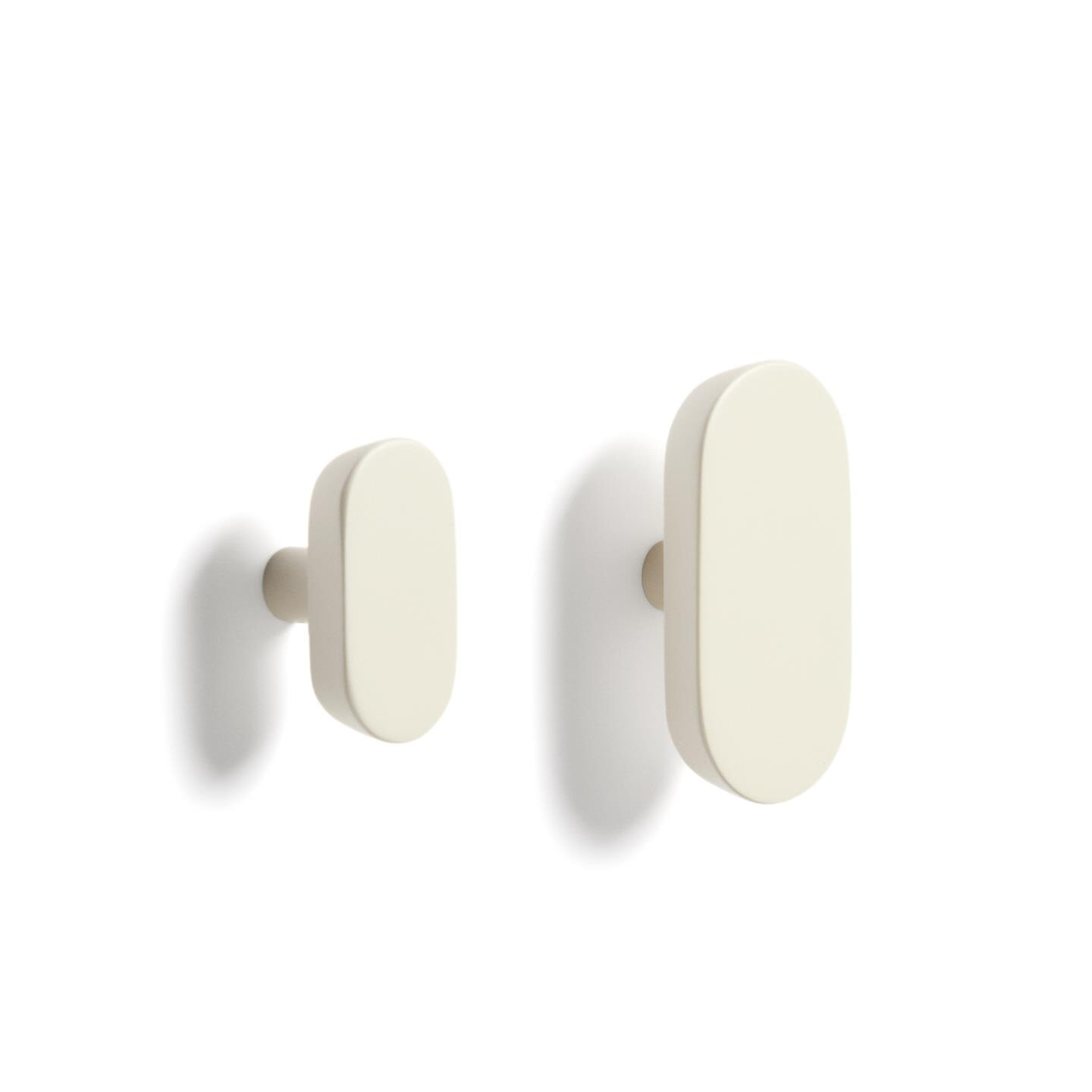 Kave Home Kapstokhaak Arely Set van 2 stuks - Beige
