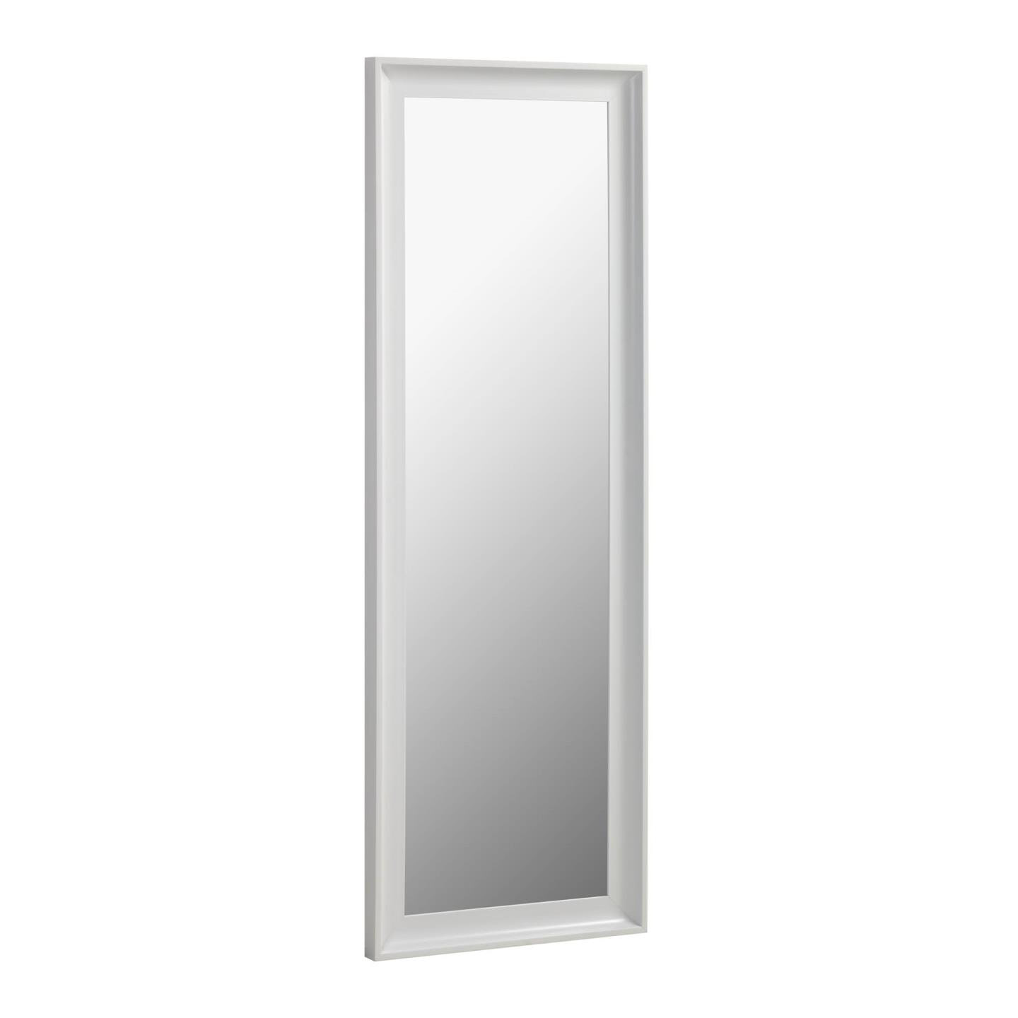 Kave Home Spiegel Romila, 158.5 x 52cm - Wit - Passpiegel