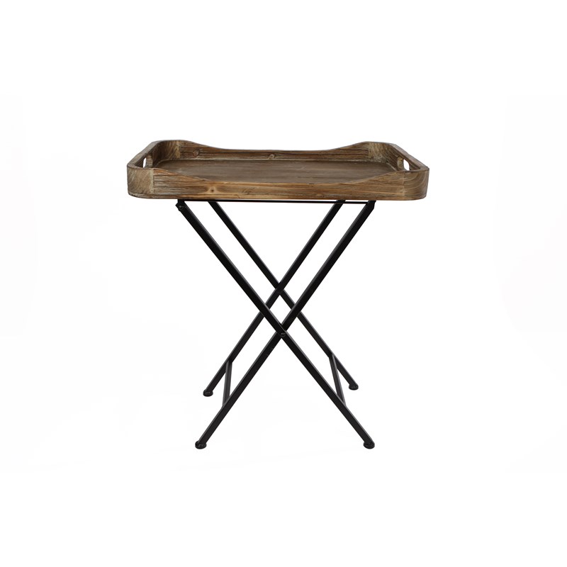 Z Butlertray Denise hout 48x33x56cm