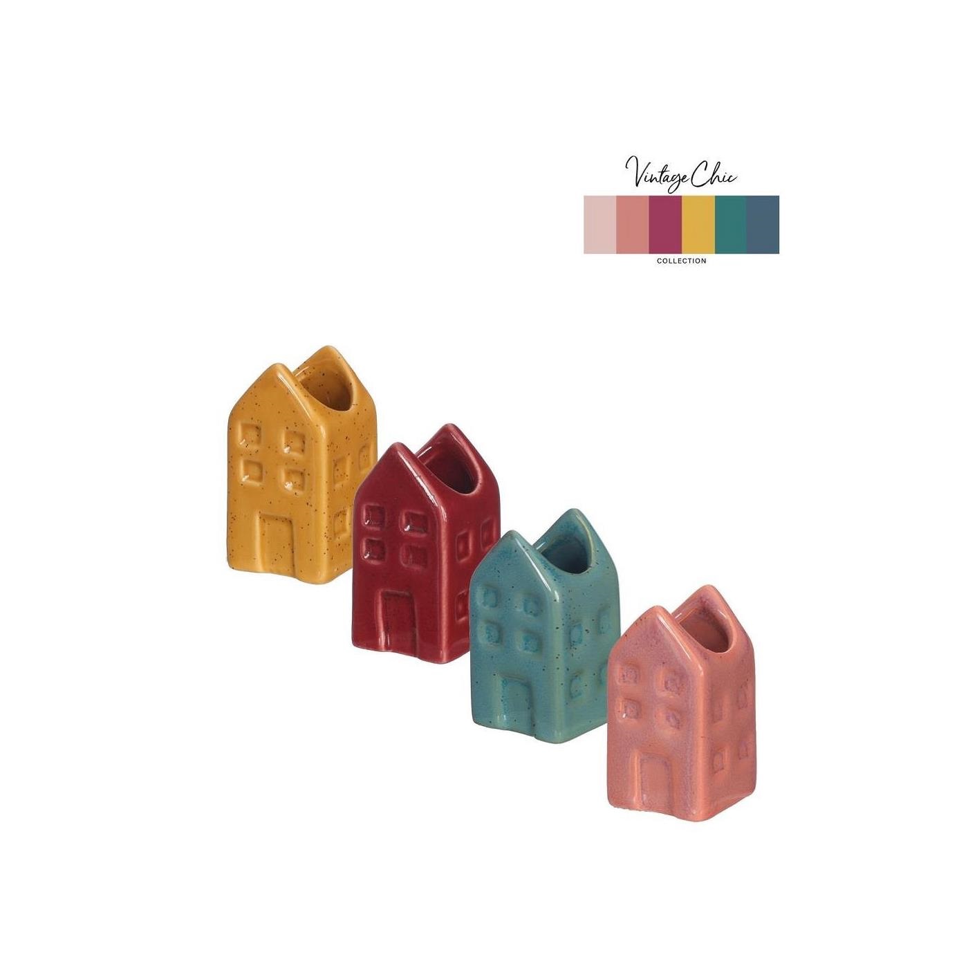 Ideas 4 seasons Bloemenvaas huis Amsterdam 3x3x8cm