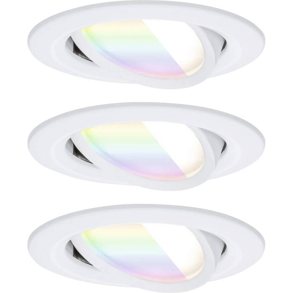 Paulmann 92433 LED-plafondlamp, LED-inbouwlamp 6 W Wit (mat)