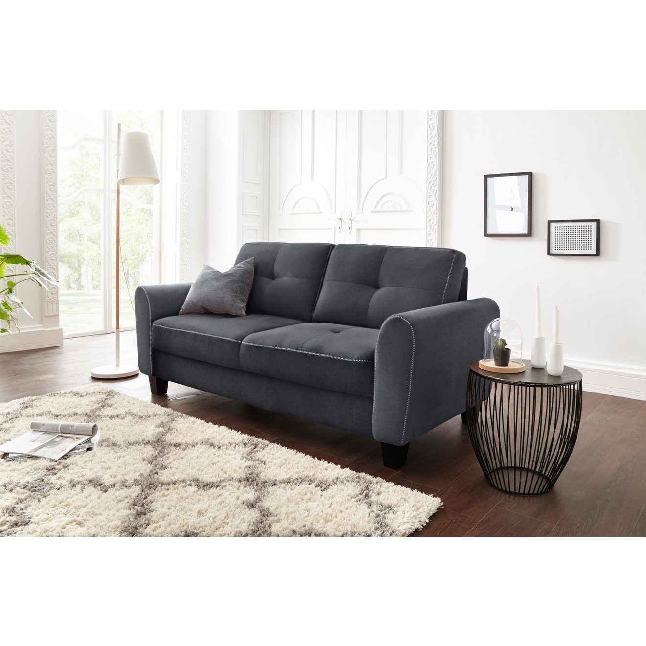 Sit&more 2,5-zitsbank Varese inclusief binnenvering