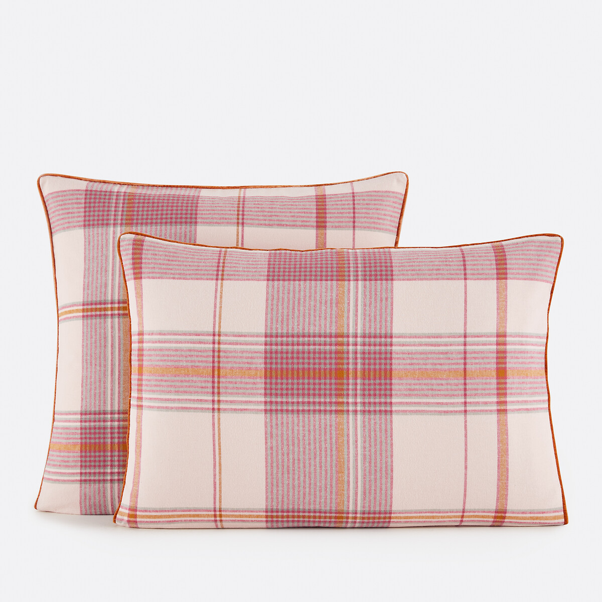LA REDOUTE INTERIEURS Kussensloop in katoenen flanel, Dollon