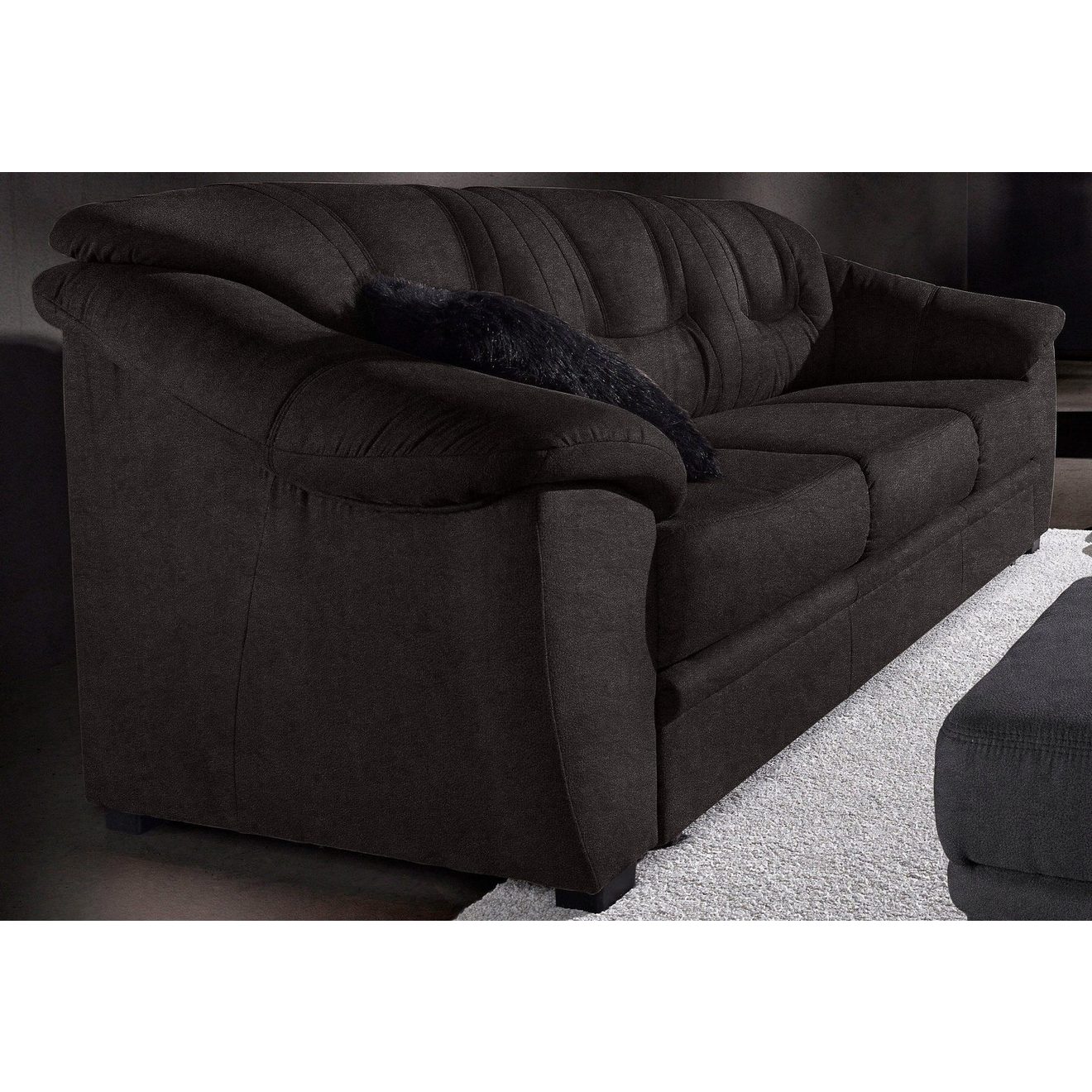 Sit&more 3-zitsbank Safira inclusief comfortabele binnenvering, naar keuze met slaapfunctie