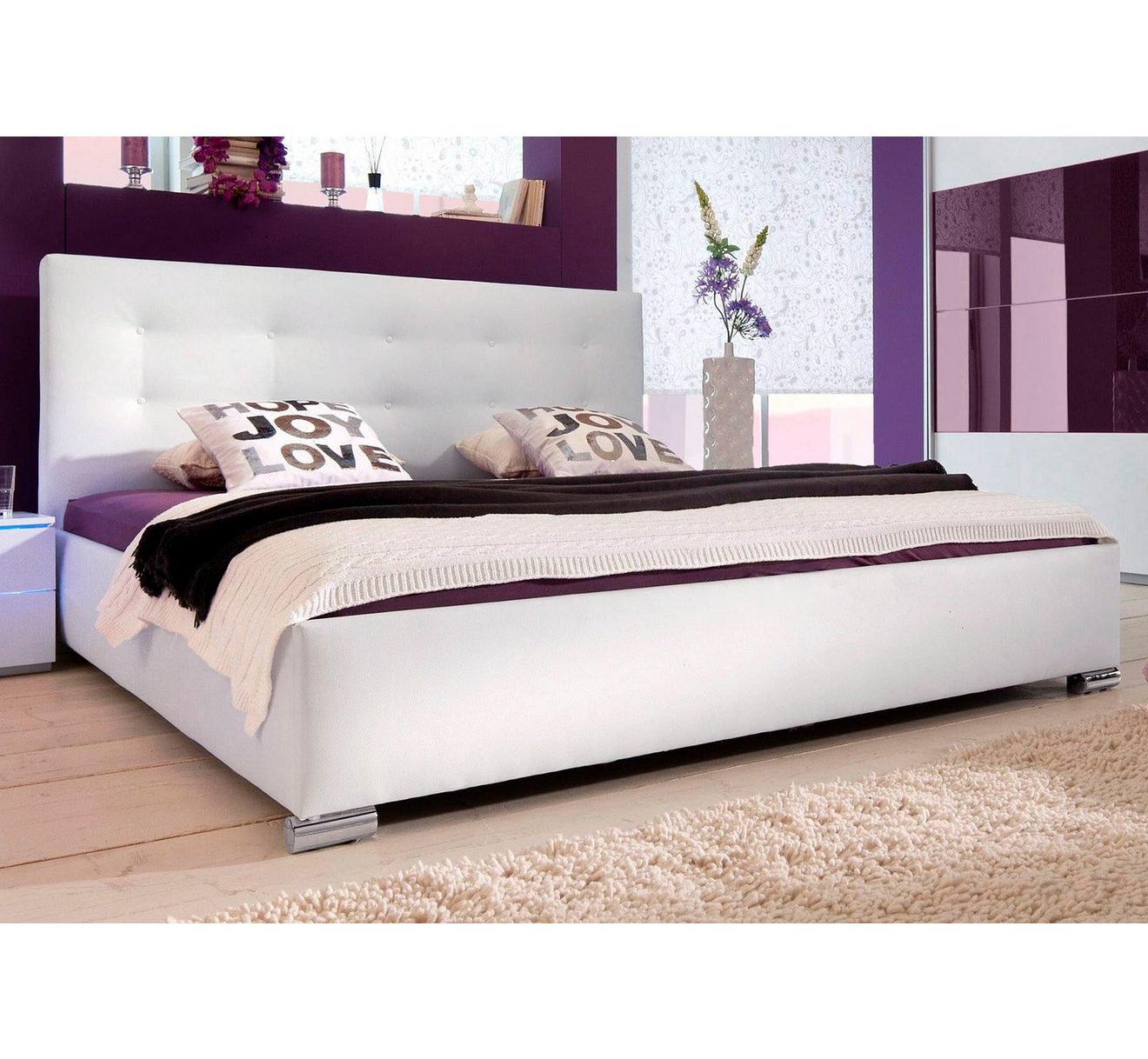 Maintal Gestoffeerd bed Made in Germany