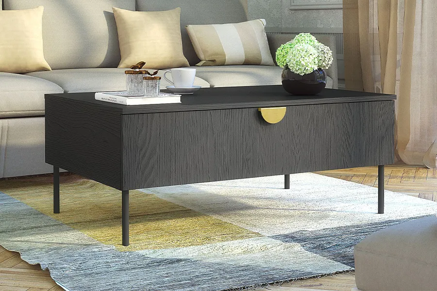 WOONENZO Salontafel Mondi - graphite