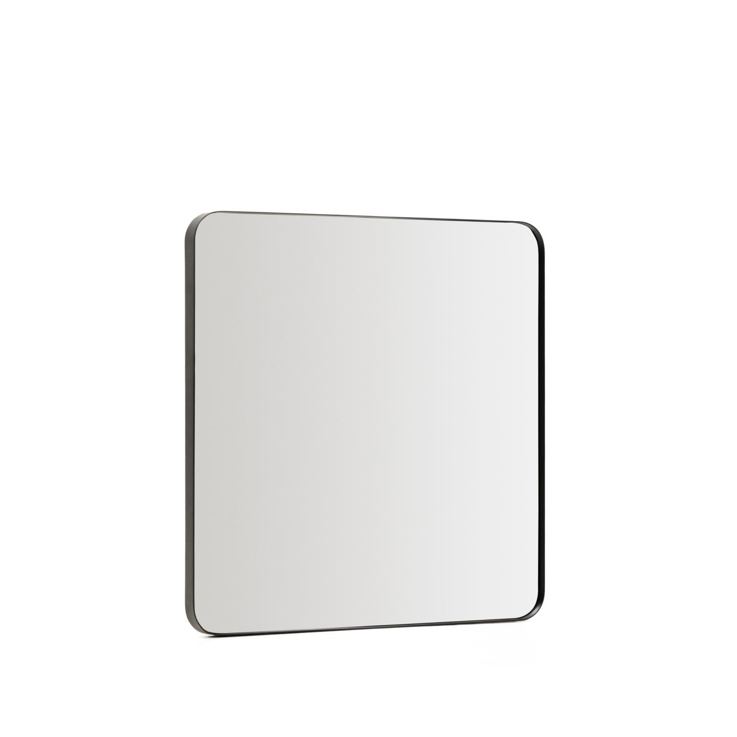 Kave Home Spiegel Marco 60 x 60cm - Zwart