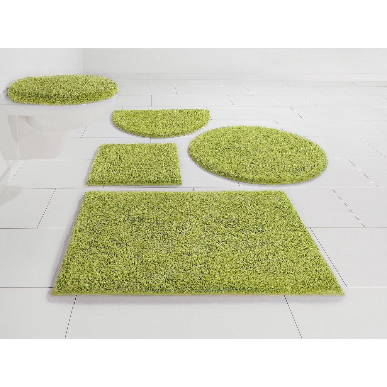 My home Badmat Maren Bio-katoen, badmat, badmatten ook als 3-delige set