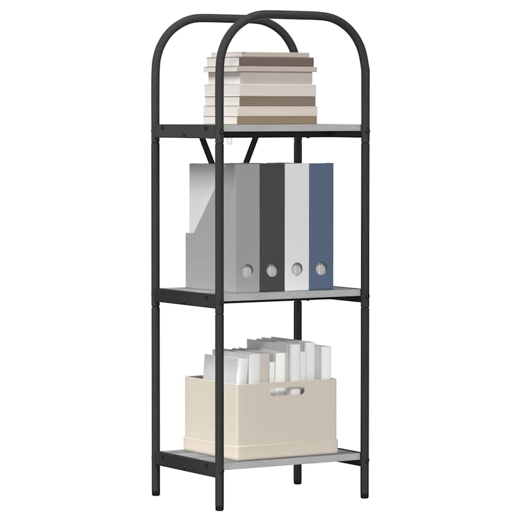 vidaXL Boekenkast Grijs sonoma 40 x 30 x 109 cm Bewerkt hout