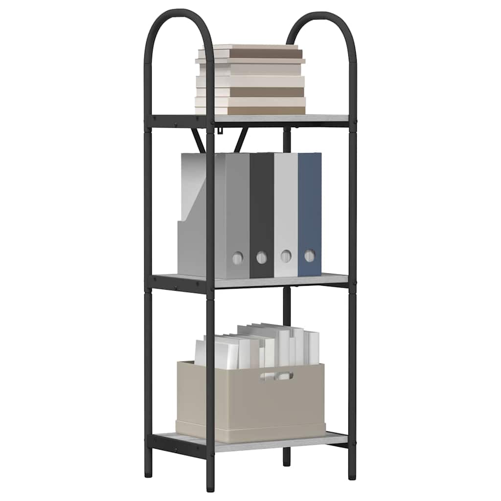 vidaXL Boekenkast Grijs sonoma 40 x 30 x 109 cm Bewerkt hout