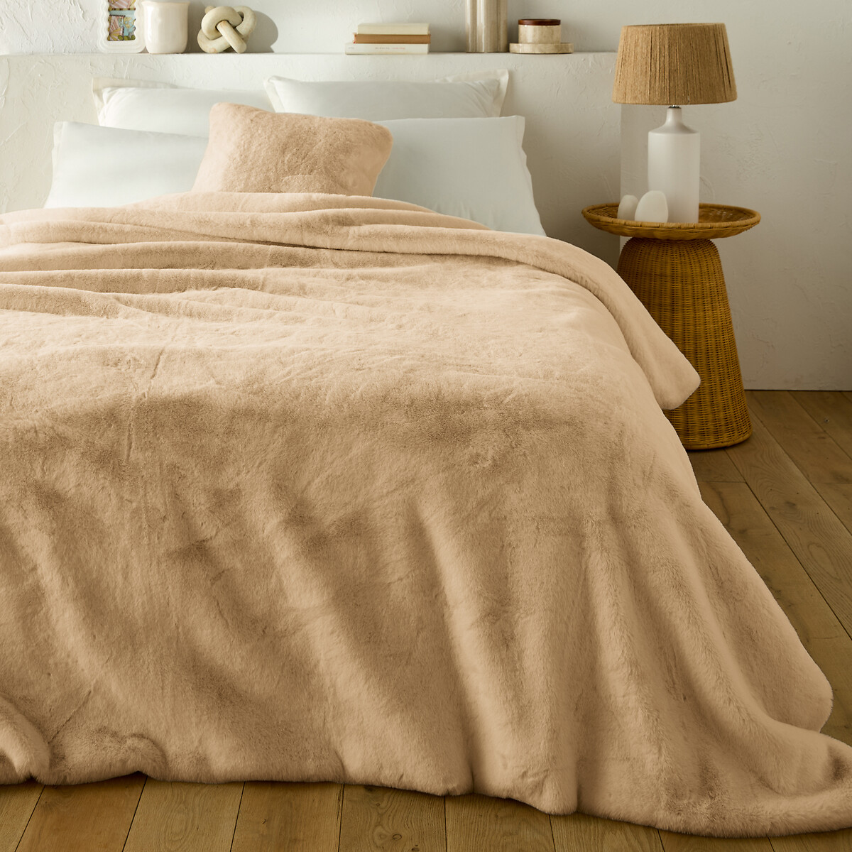 LA REDOUTE INTERIEURS Donzige beddensprei, Colton