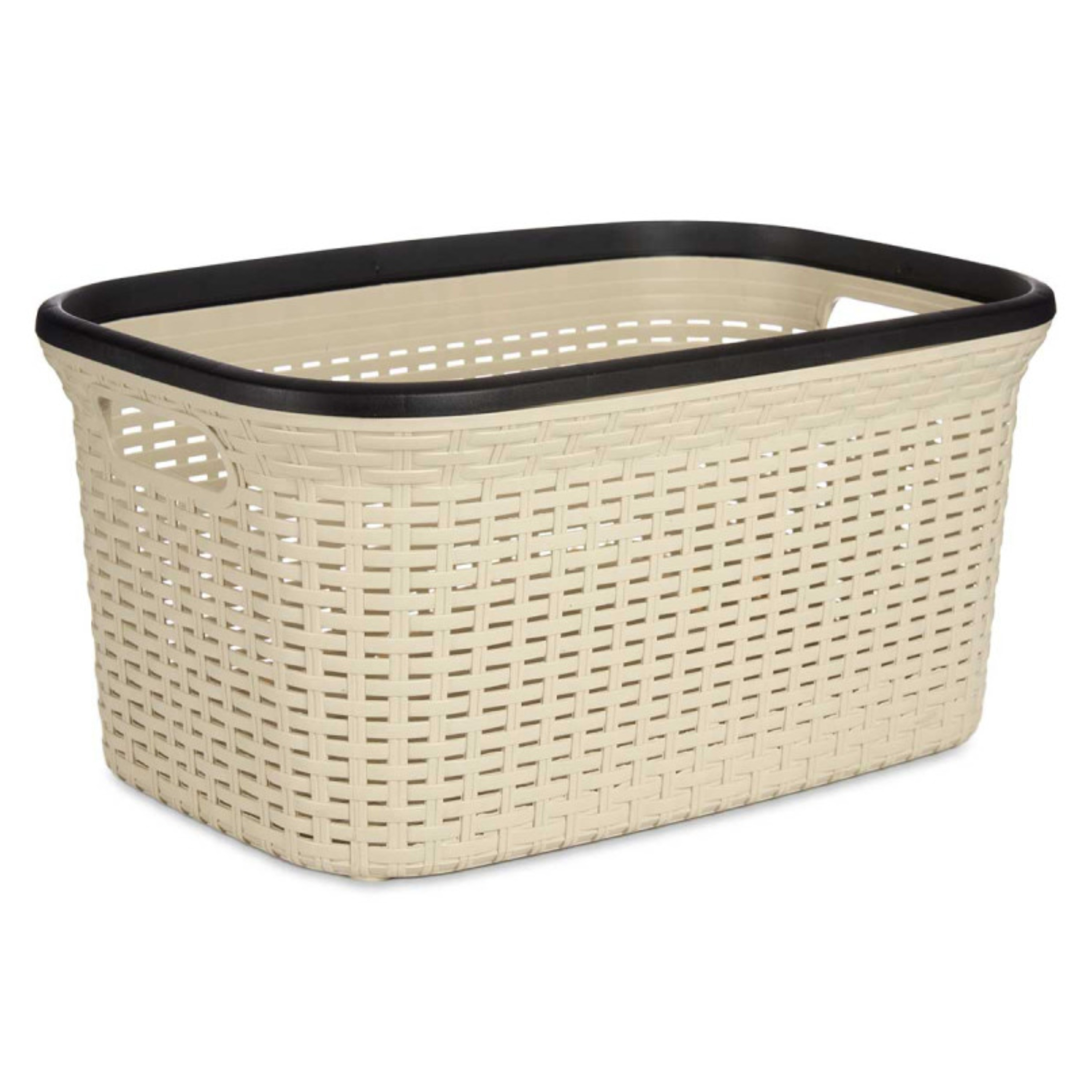 Kipit Wasmand - cr℃me/beige - kunststof - rotan - -