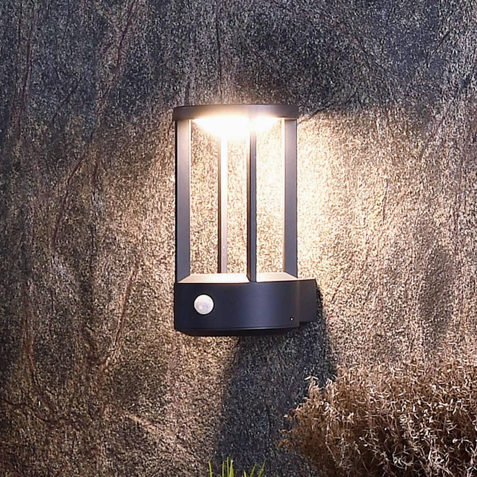 Deko-Light Buitenwandlamp Albaldah, LED, donkergrijs