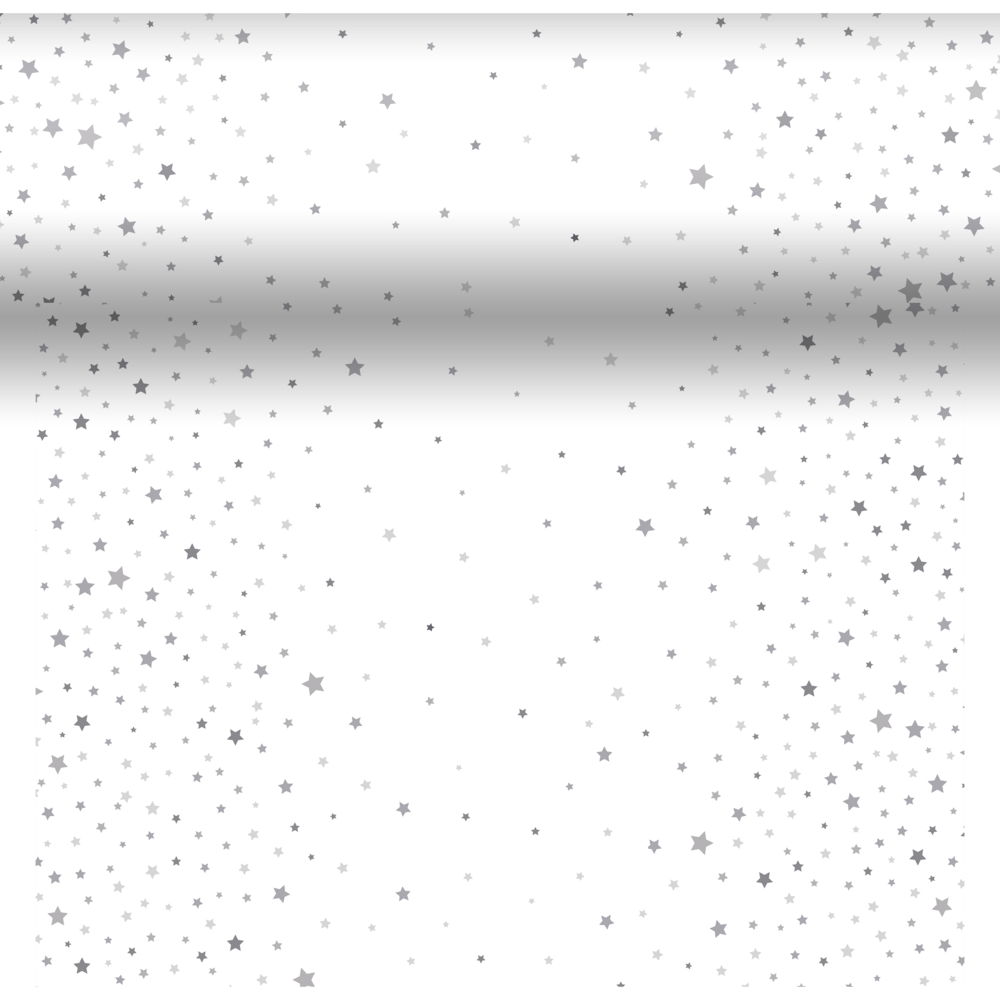 Duni 3-in-1 Xmas Star Silver Stardust