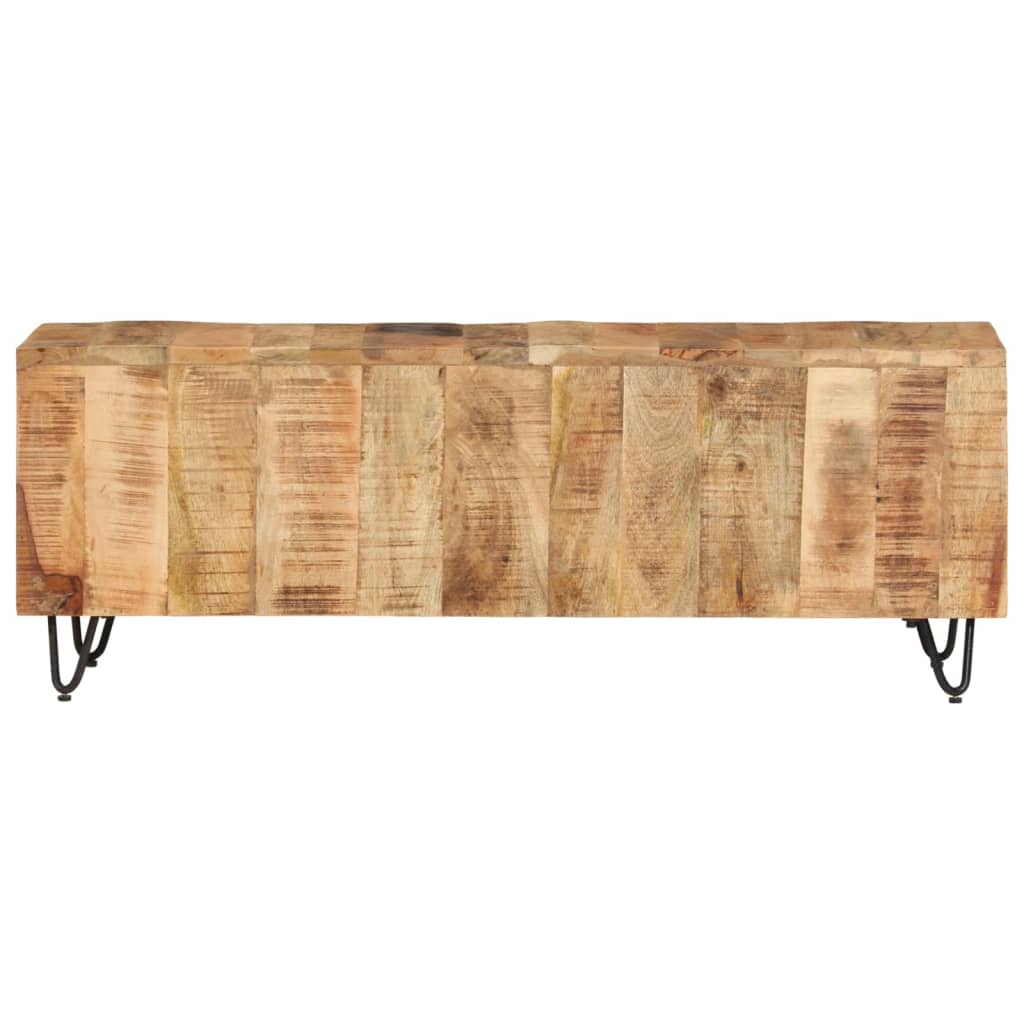 vidaXL Tv-meubel 110x30x40 cm massief mangohout