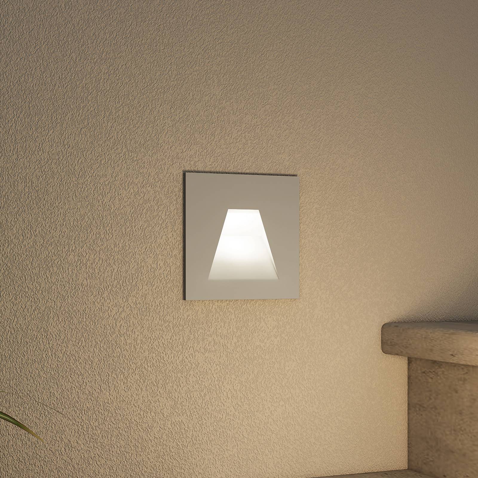 Arcchio Lasca wand inbouwlamp, zilver, G9, IP65