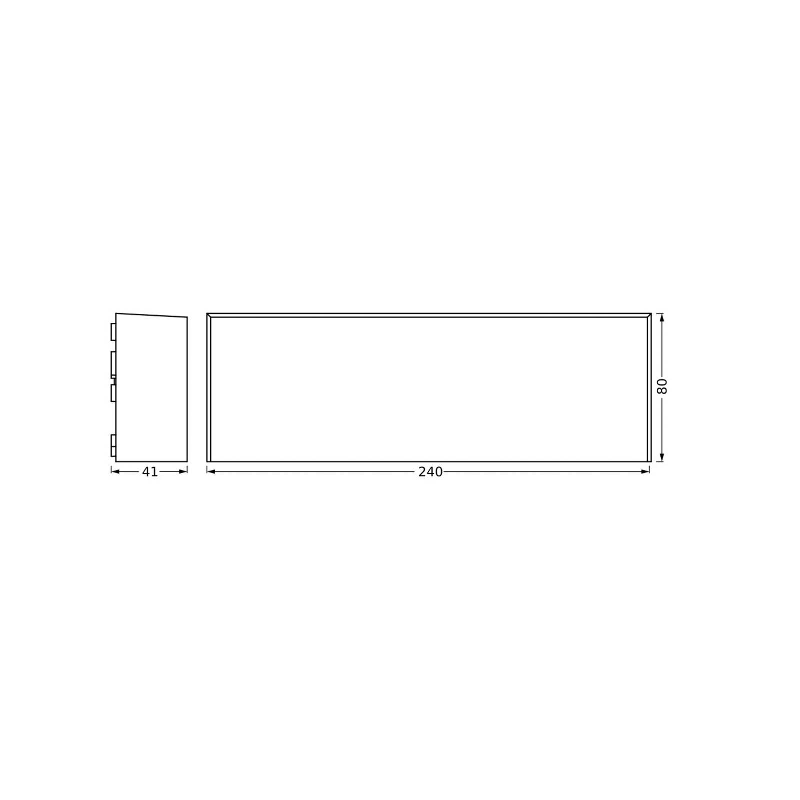Osram LED buiten wandlamp ENDURA STYLE IVO, donkergrijs IP65