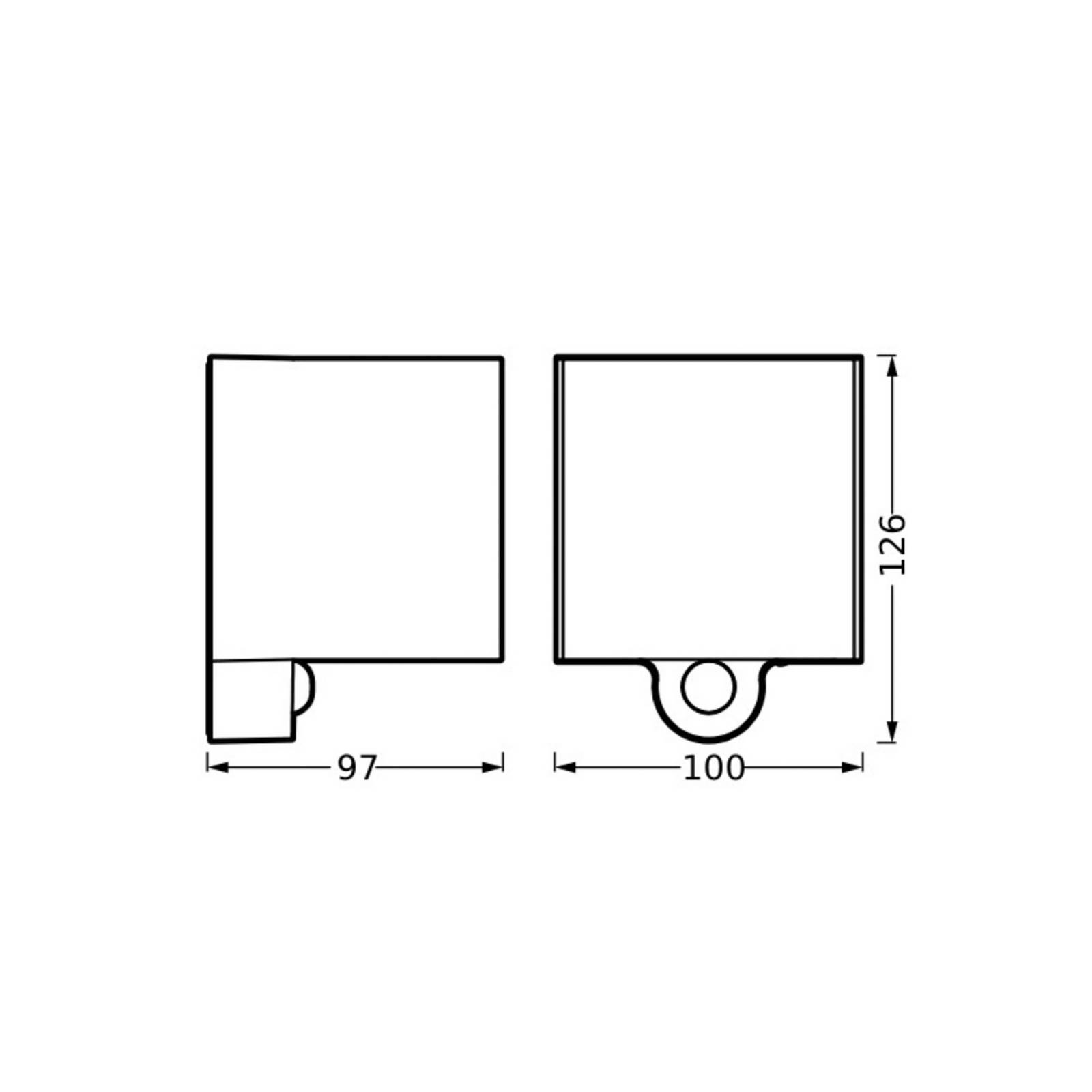 Osram LED-acculamp voor buiten ENDURA STYLE Sensor grafiet USB