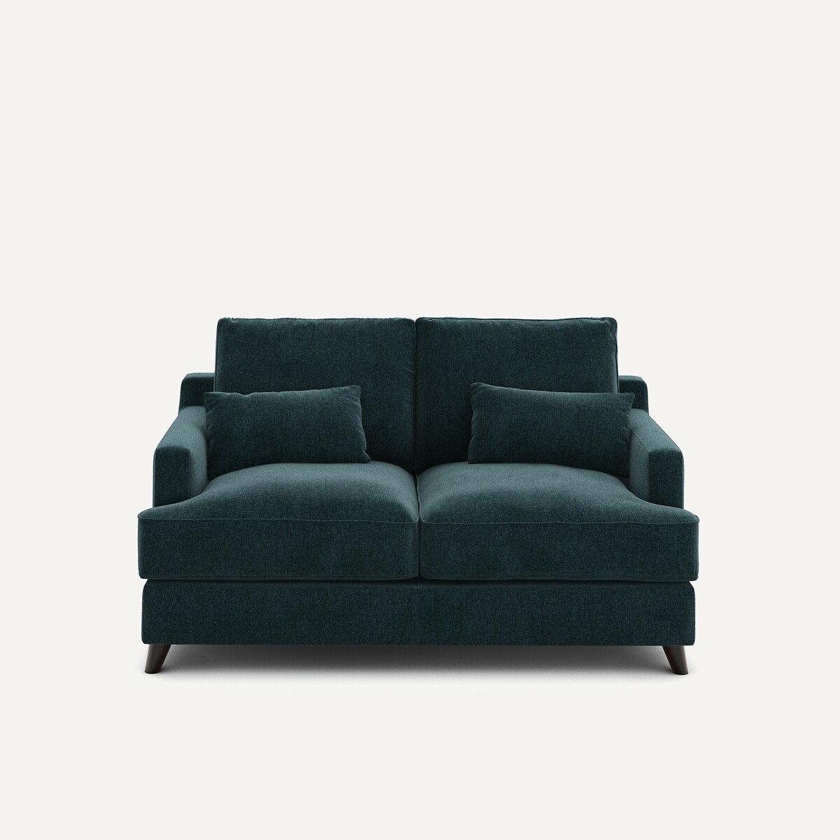 AM.PM 2-zits compacte bank in chenille fluweel, Alwine
