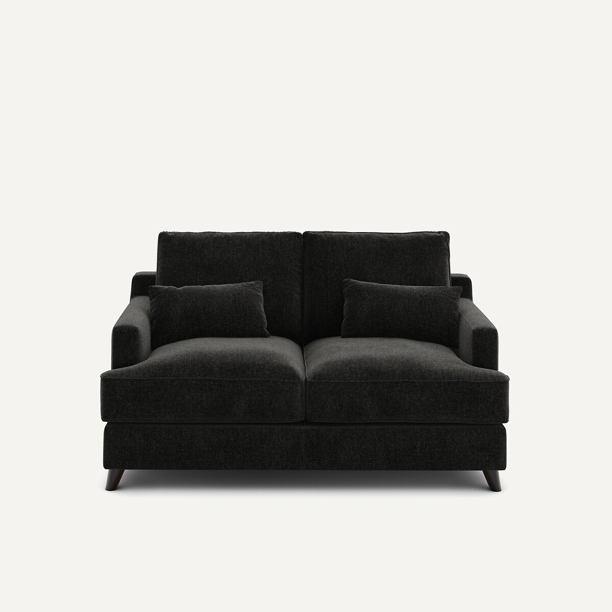 AM.PM 2-zits compacte bank in chenille fluweel, Alwine