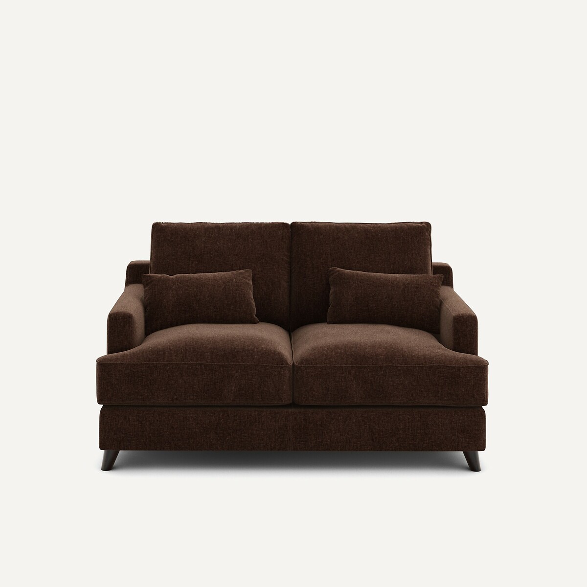 AM.PM 2-zits compacte bank in chenille fluweel, Alwine
