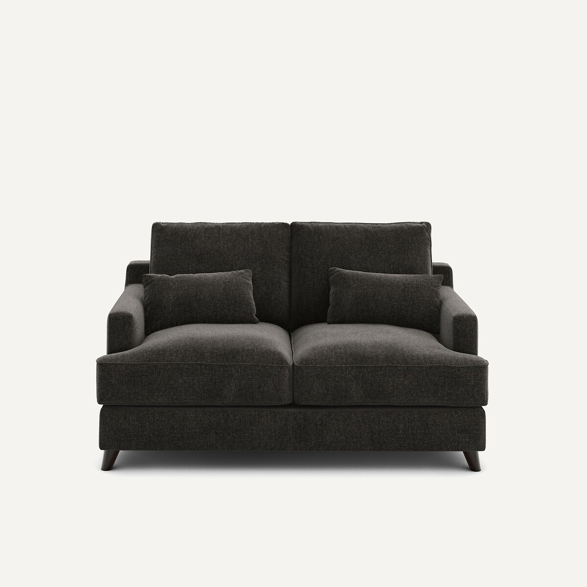 AM.PM 2-zits compacte bank in chenille fluweel, Alwine