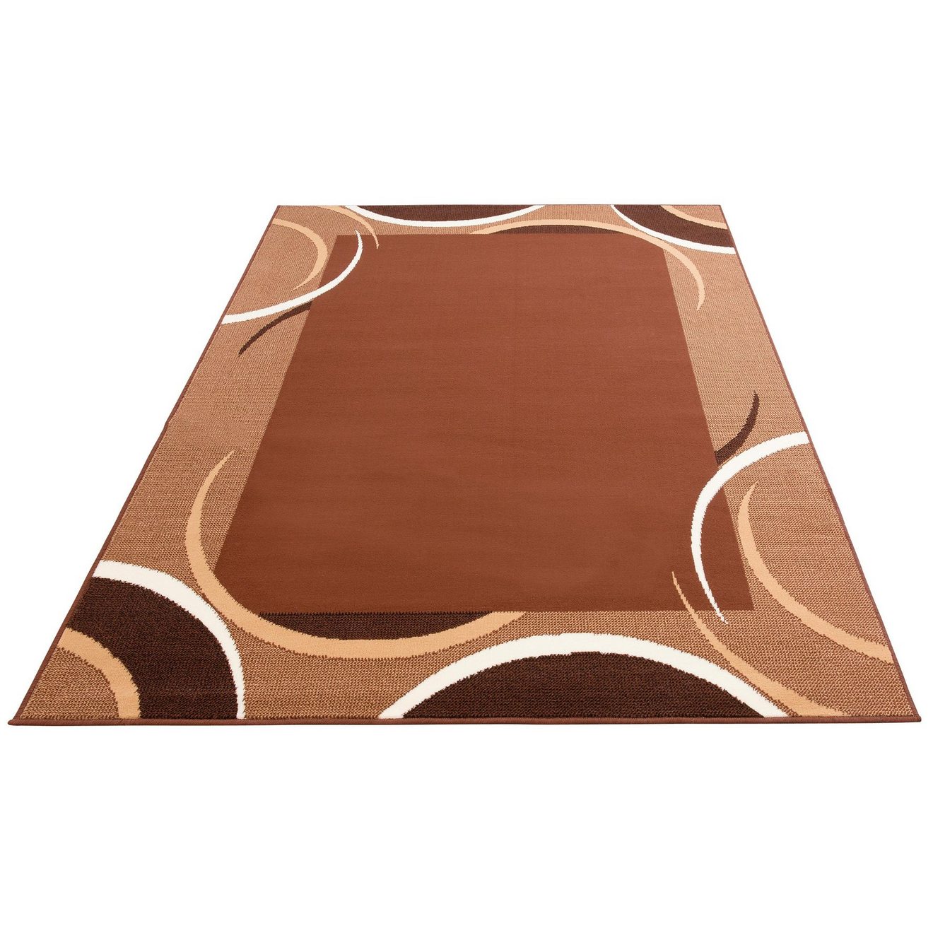 My home Vloerkleed Noah zachte touch, vloerkleed met randdessin, korte pool, speels design