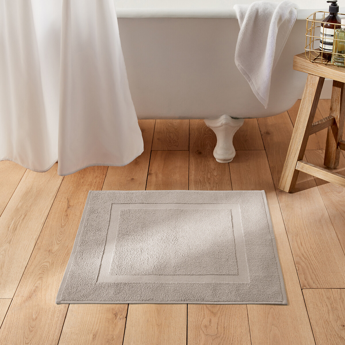 LA REDOUTE INTERIEURS Effen badmat in badstof 700 g/m², Scenario