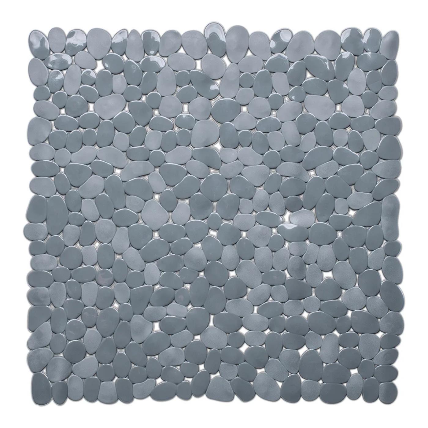Wicotex Douchemat antislip Stones 53x53cm grijs