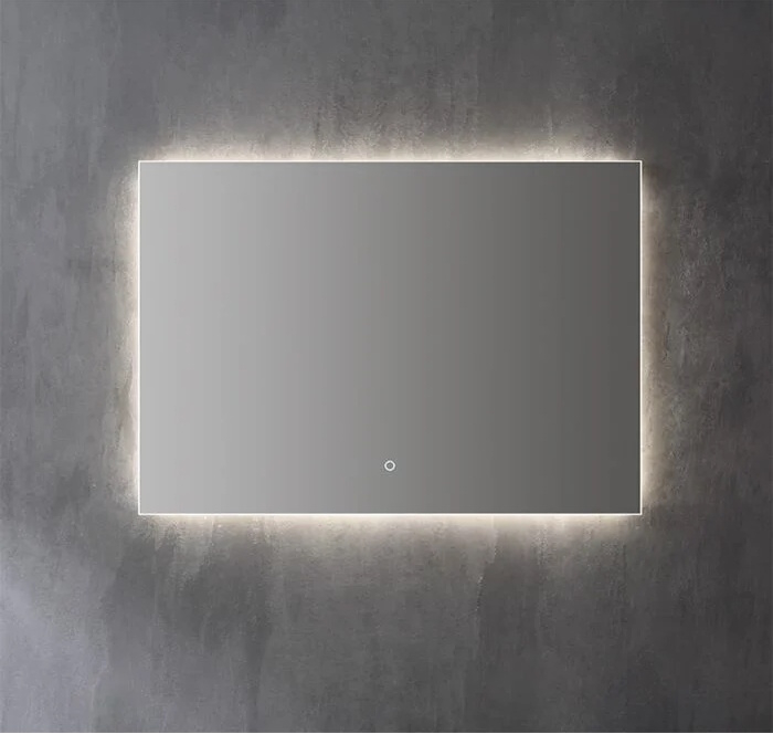 Sanilux Spiegel  Decor Indirecte LED Verlichting 3 Kleur Instelbaar & Dimbaar 140x70 cm
