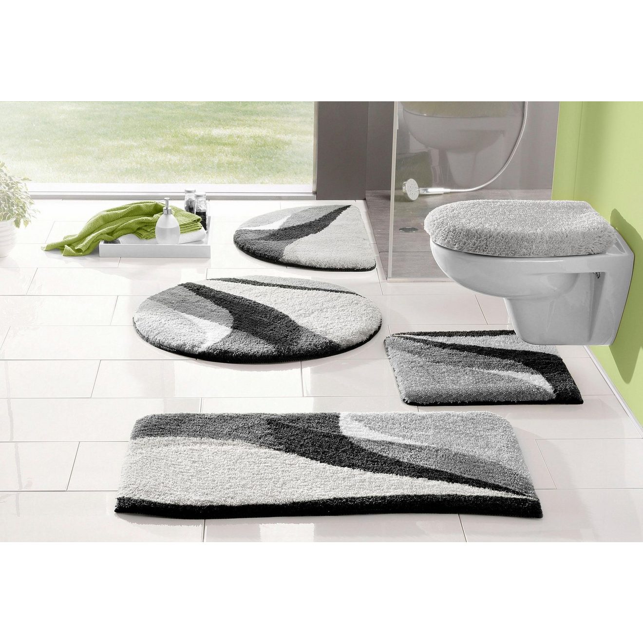 My home Badmat Magnus, badmat, badkamer tapijt meerkleurig, badmat, badmatten ook als 2-delige set & rond