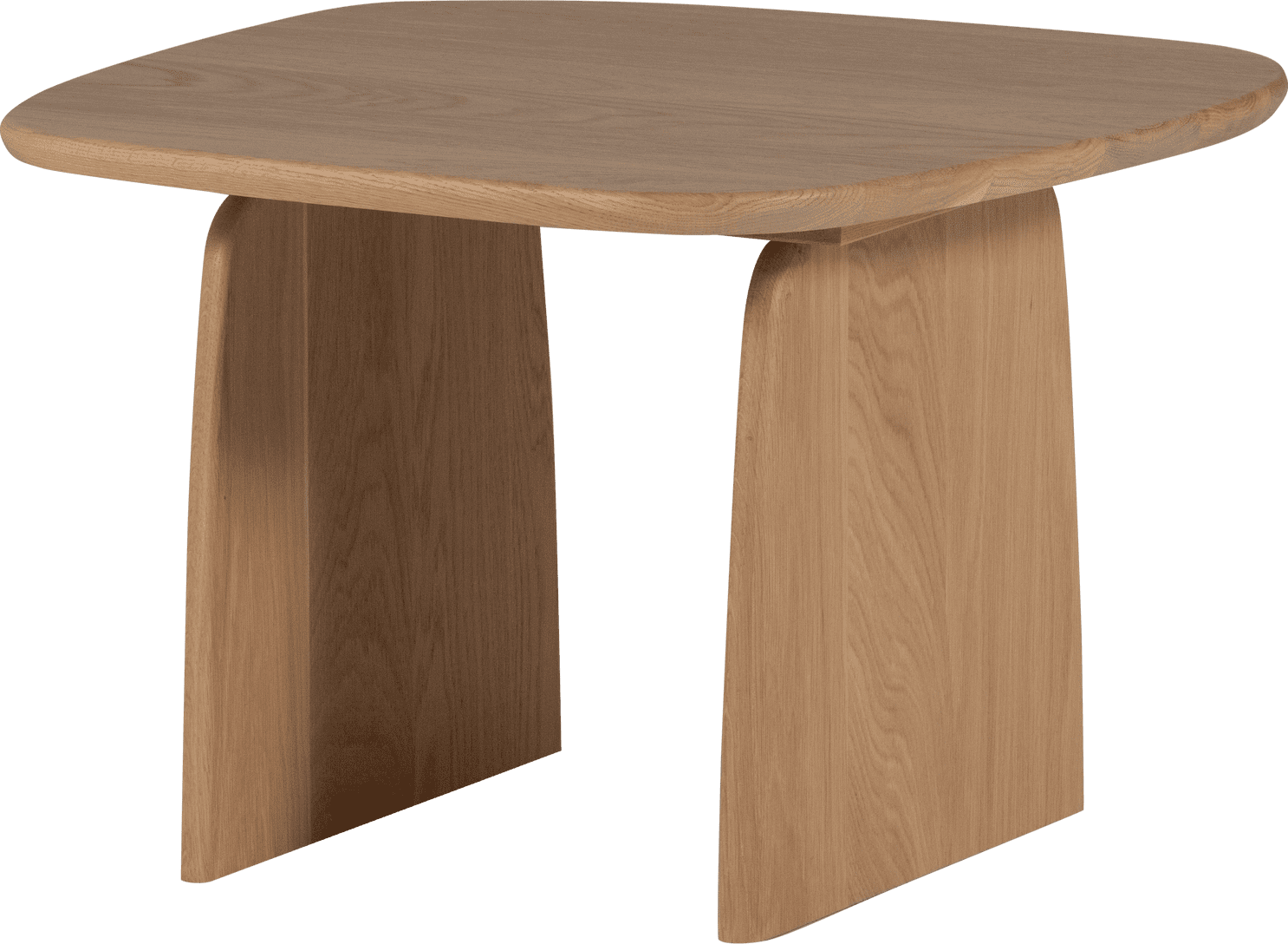 Tablol salontafel 60cm eiken transparant