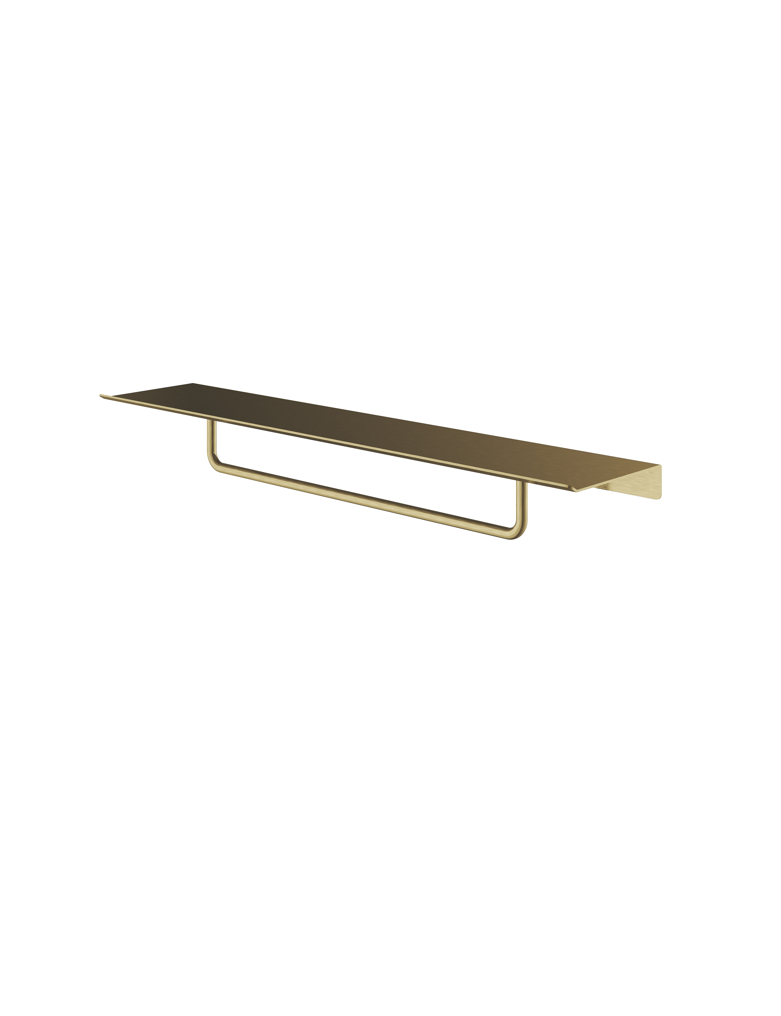 Hotbath &More Handdoek rek 40 cm voor Planchet serie Geborsteld messing PVD