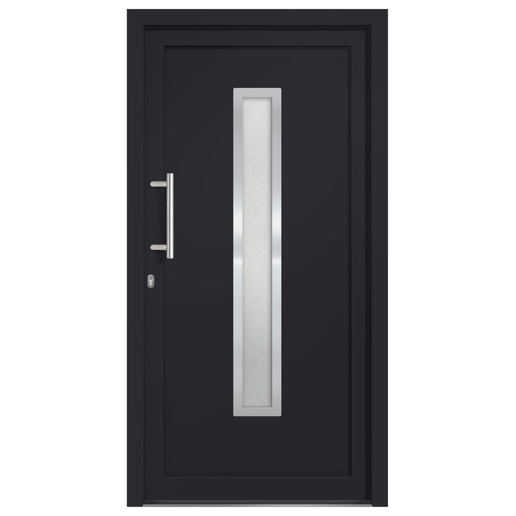 vidaXL Voordeur 98x200 cm antraciet