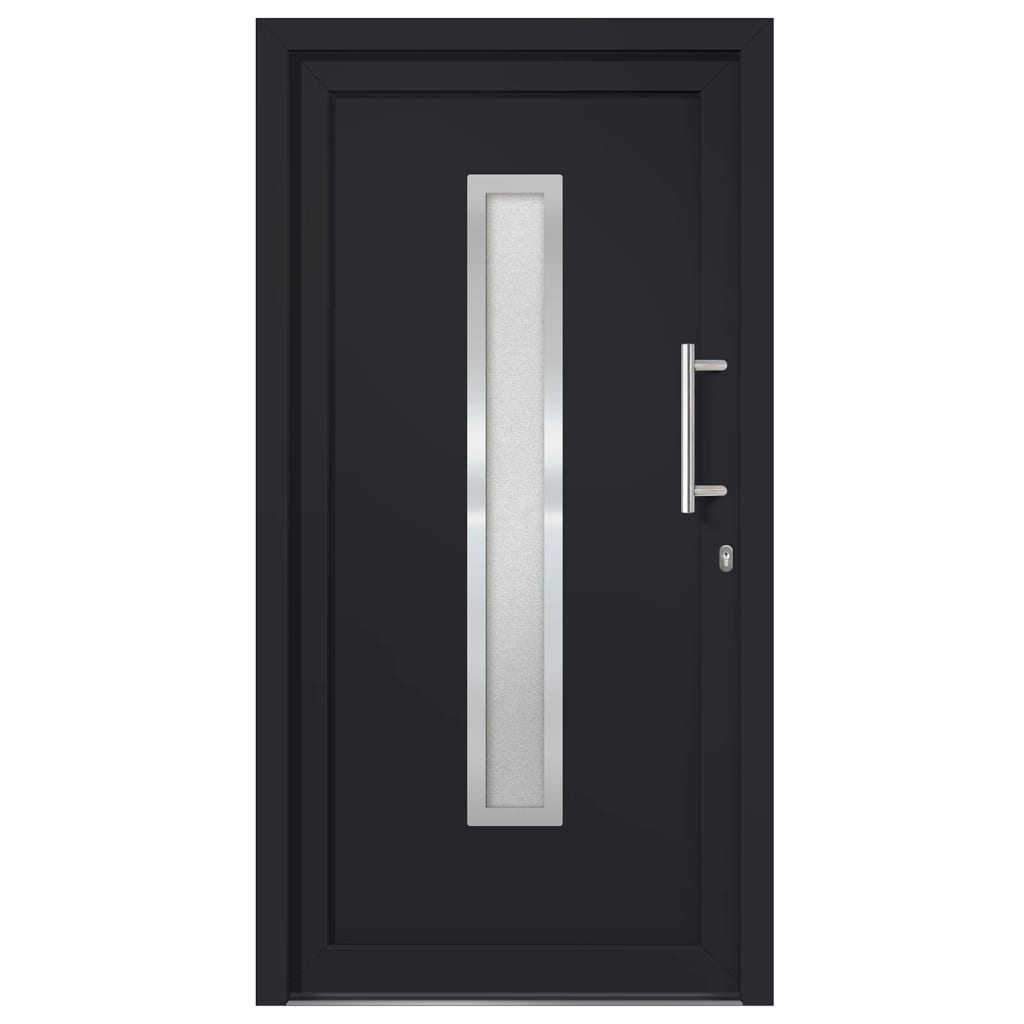 vidaXL Voordeur 98x190 cm antraciet