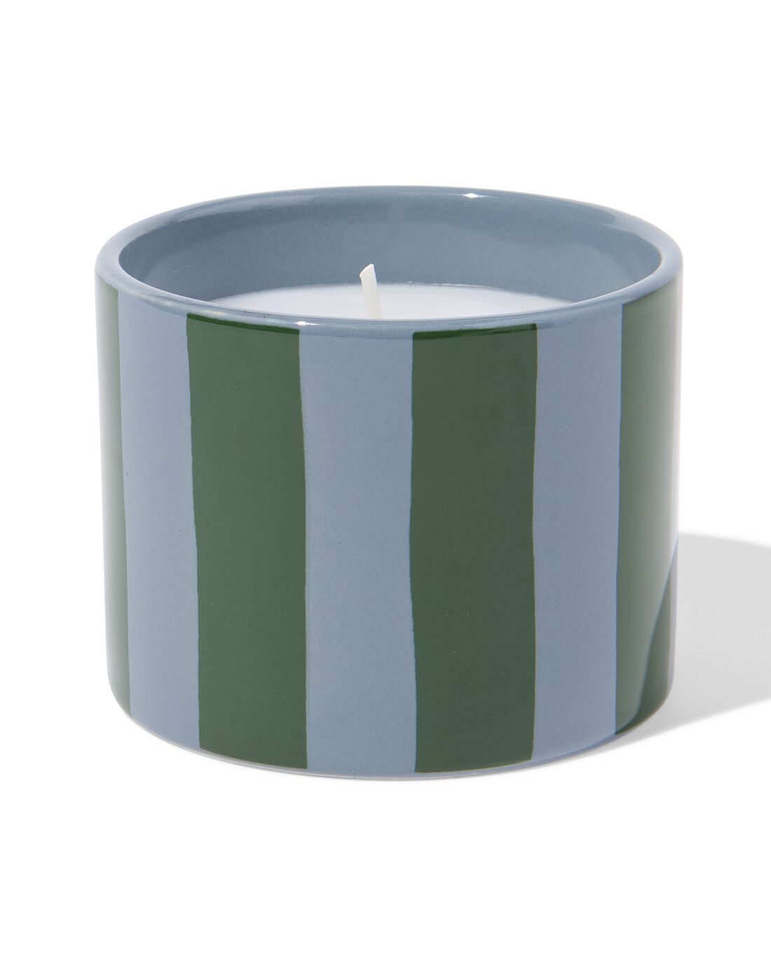 HEMA Geurkaars ⌀8x6.4cm Mandarijn-patchoeli (groen)