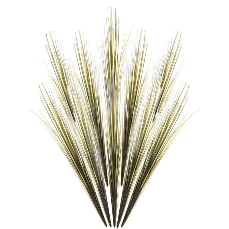 Merkloos 10x Kunst gras tak cm groen -