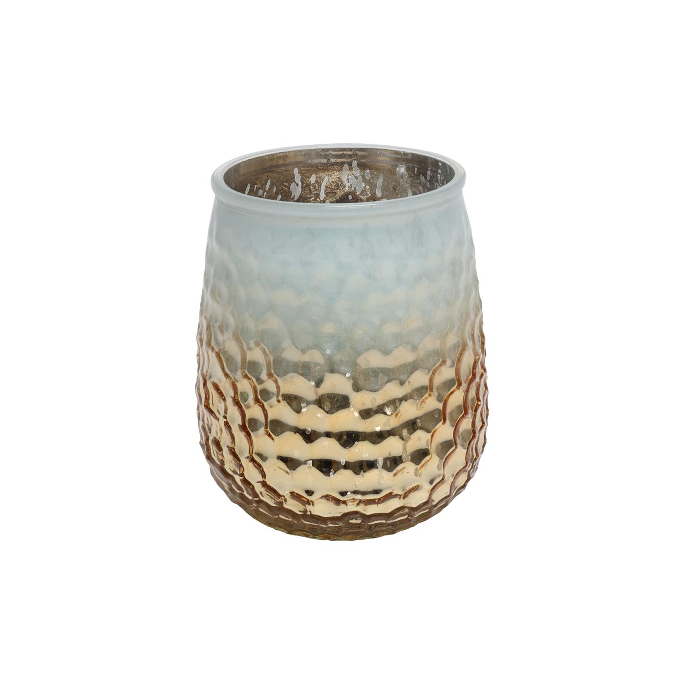 Countryfield Theelicht Gonny L goud Ø12xH14cm