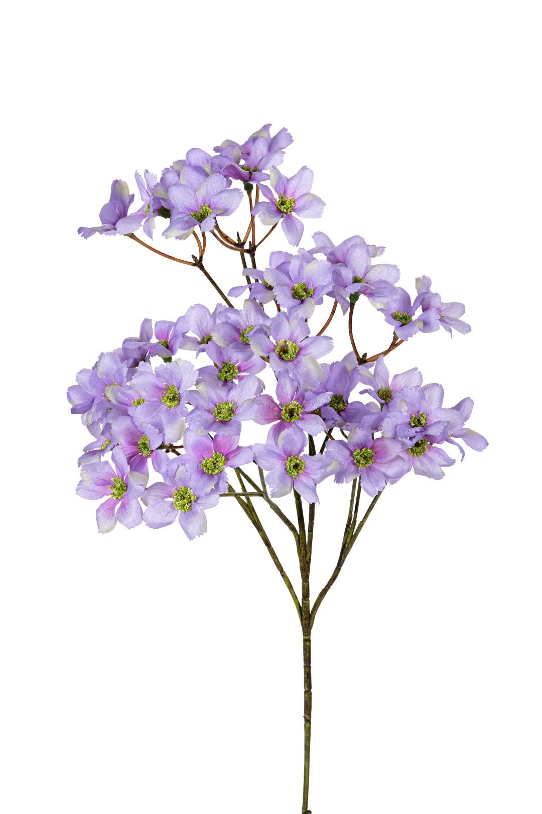 Louis maes Dogwood mini l69cm lila kunstbloem  - 