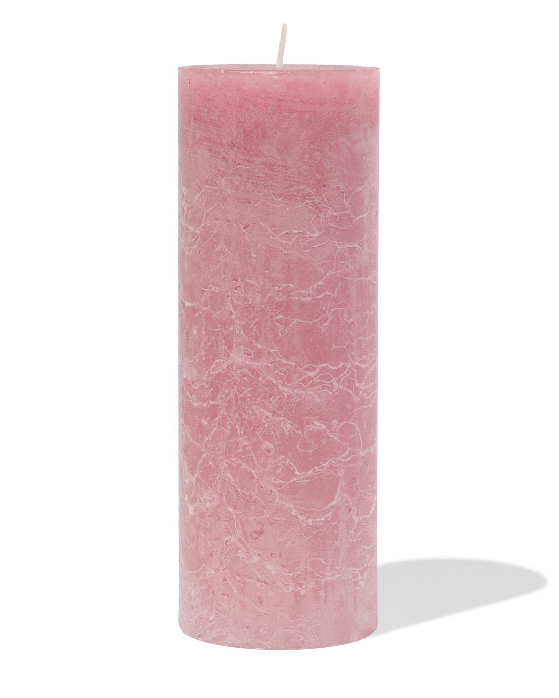 HEMA Rustieke Kaars Ø7x19cm Oudroze (oudroze)