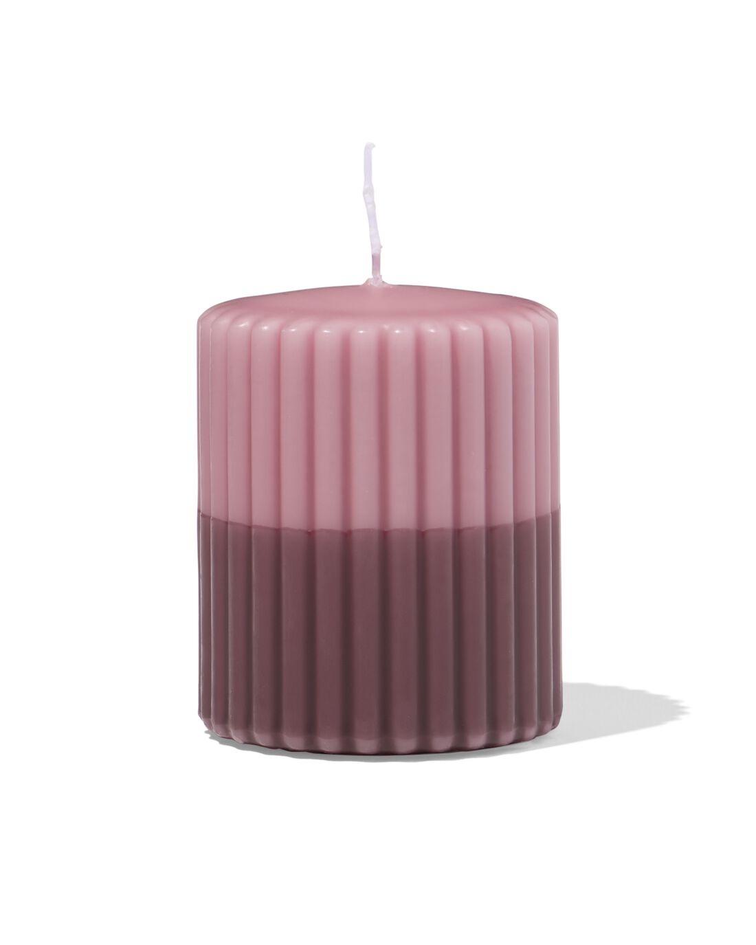 HEMA Stompkaars ⌀7x8cm Rib Roze (roze)