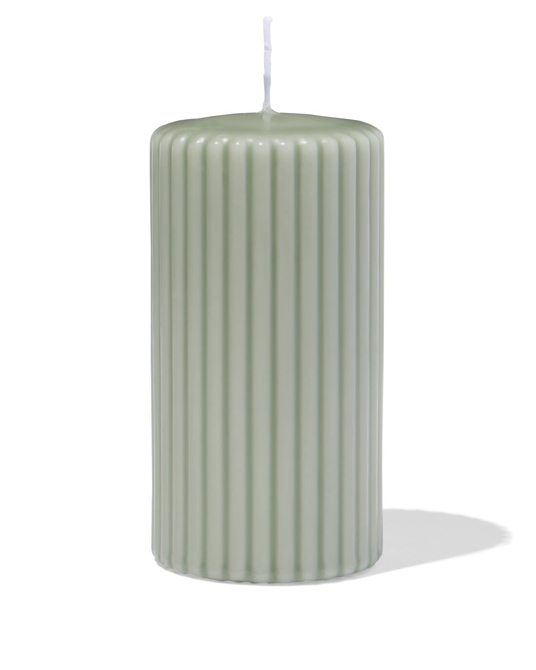 HEMA Stompkaars ⌀7x13cm Rib Groen (groen)