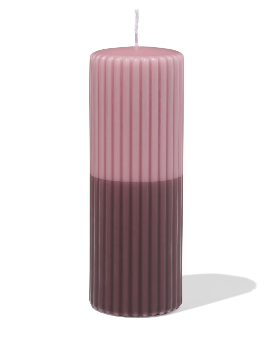 HEMA Stompkaars ⌀7x19cm Rib Roze (roze)