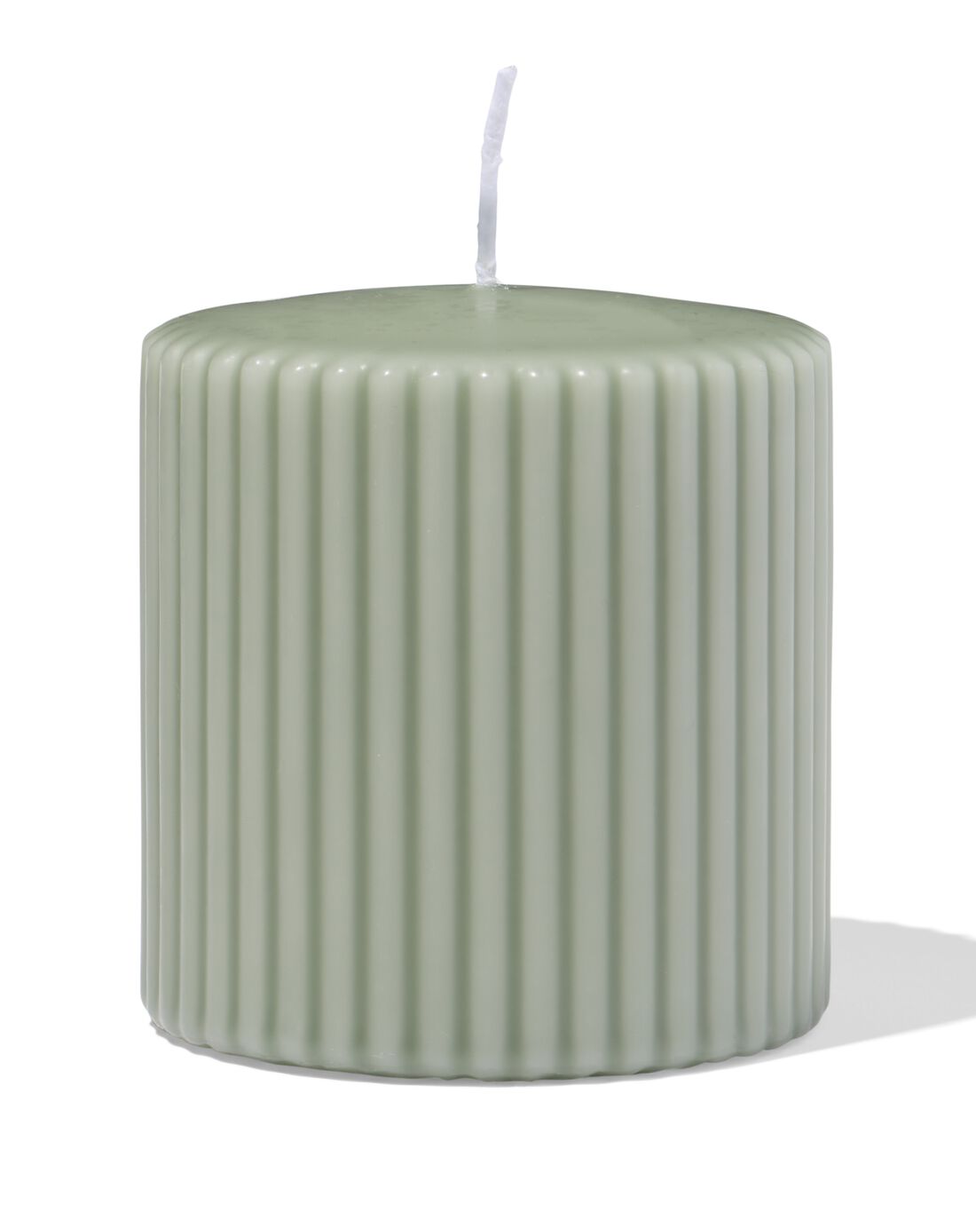 HEMA Stompkaars ⌀10x10cm Rib Groen (groen)