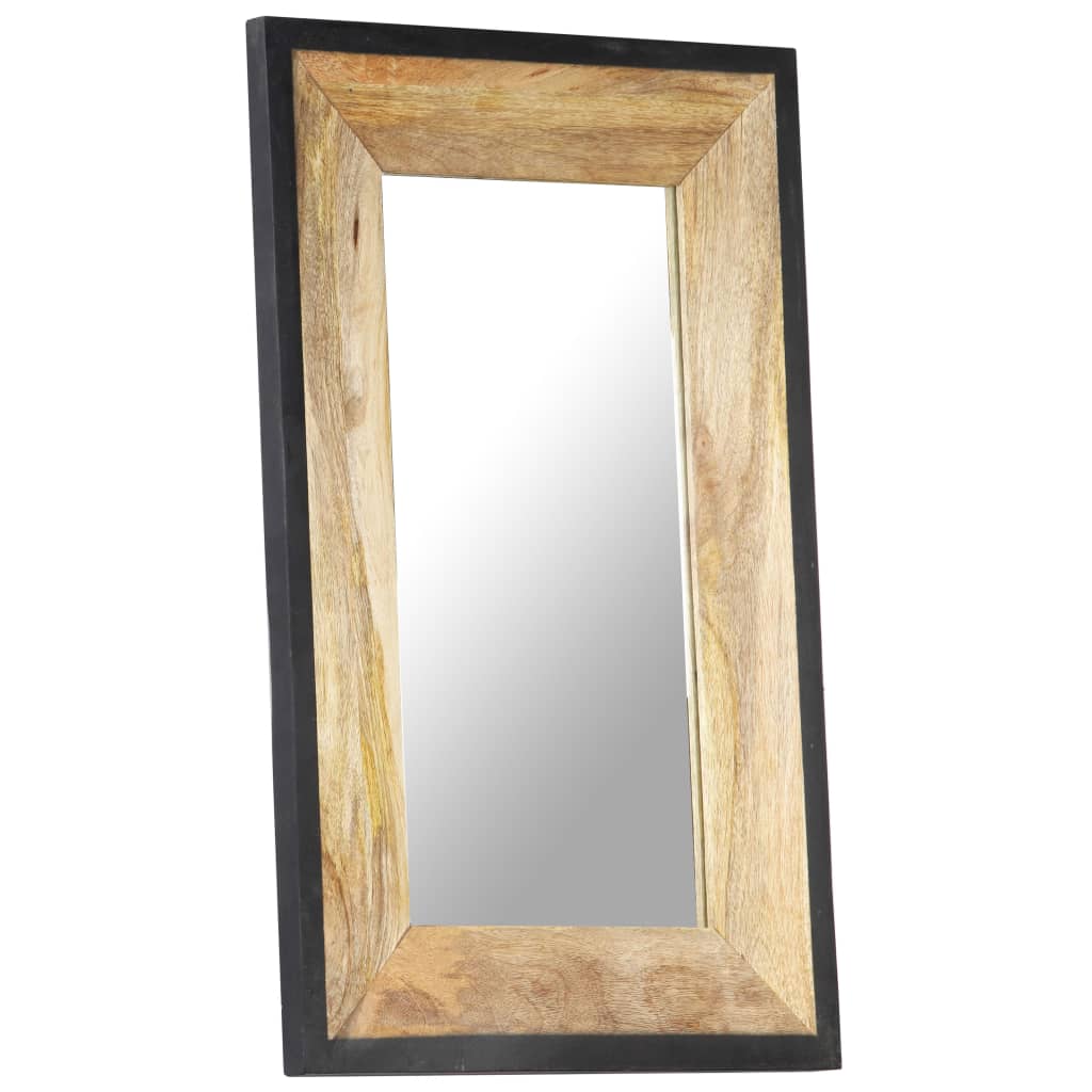 vidaXL Spiegel 80x50 cm massief mangohout