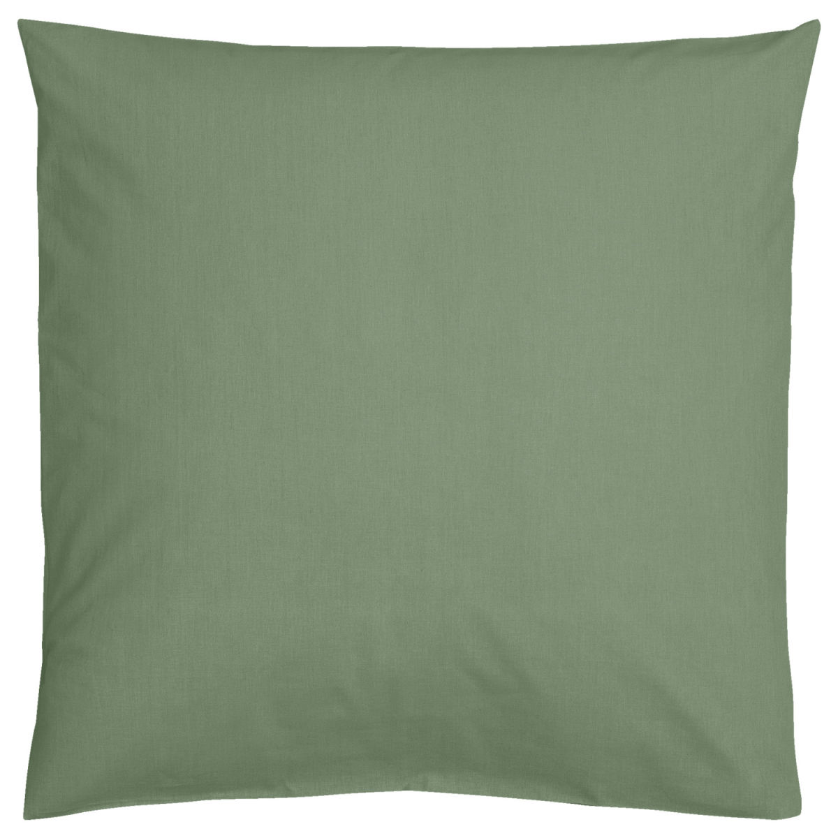 ERWIN M. Kussensloop Sienna hotelsluiting; 80x80 cm (LxB); khaki