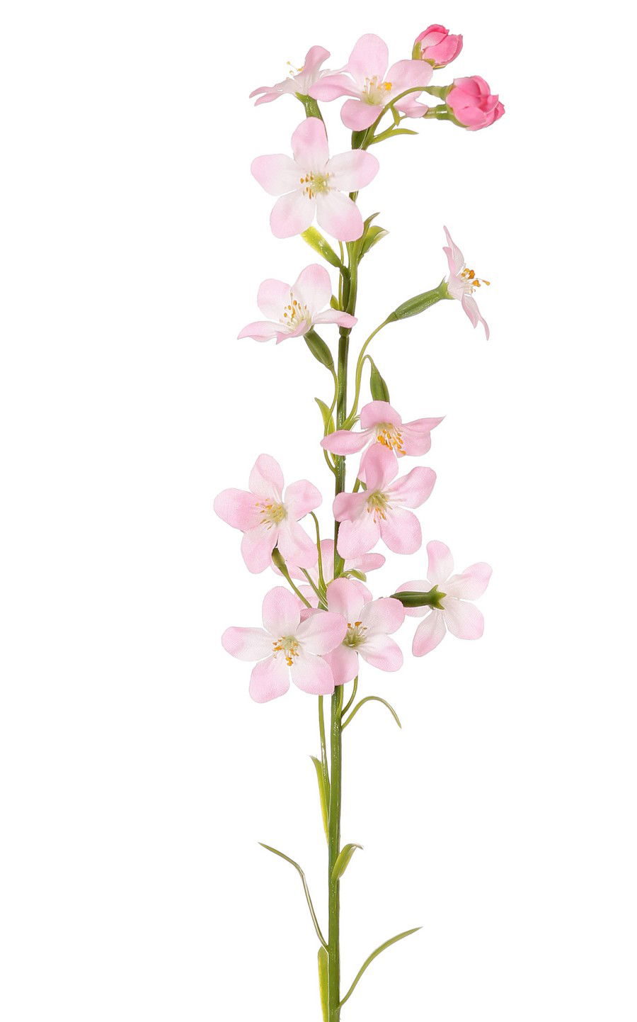 Top art Stephanotistak Bruidsbloem met 12 polyester bloemen & 5 bloemknoppen 65 cm - 