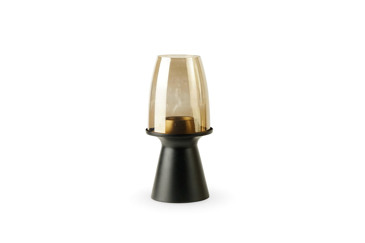 Richmond Interiors Richmond Windlicht Vienna 39cm - Zwart
