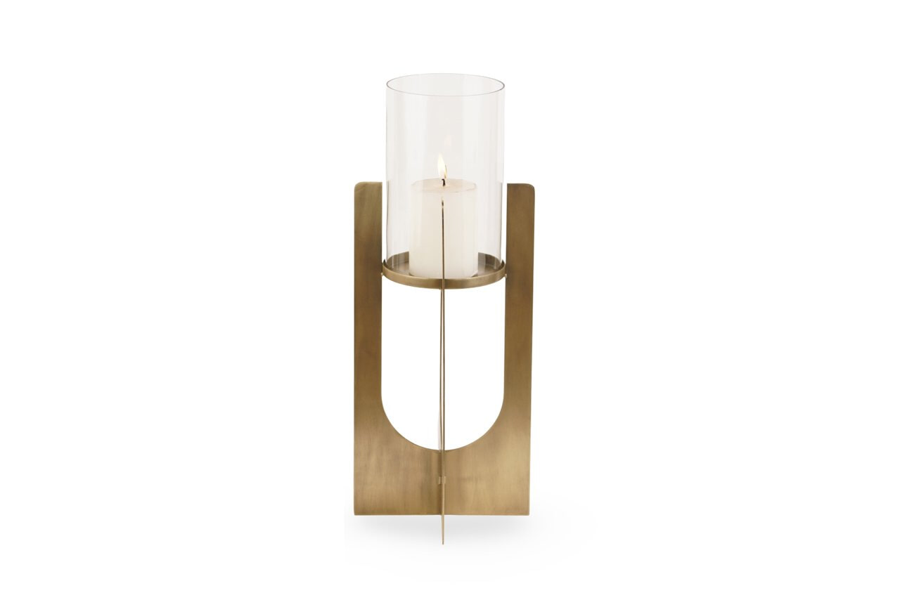 Richmond Interiors Richmond Windlicht Dalou 49cm - Goud
