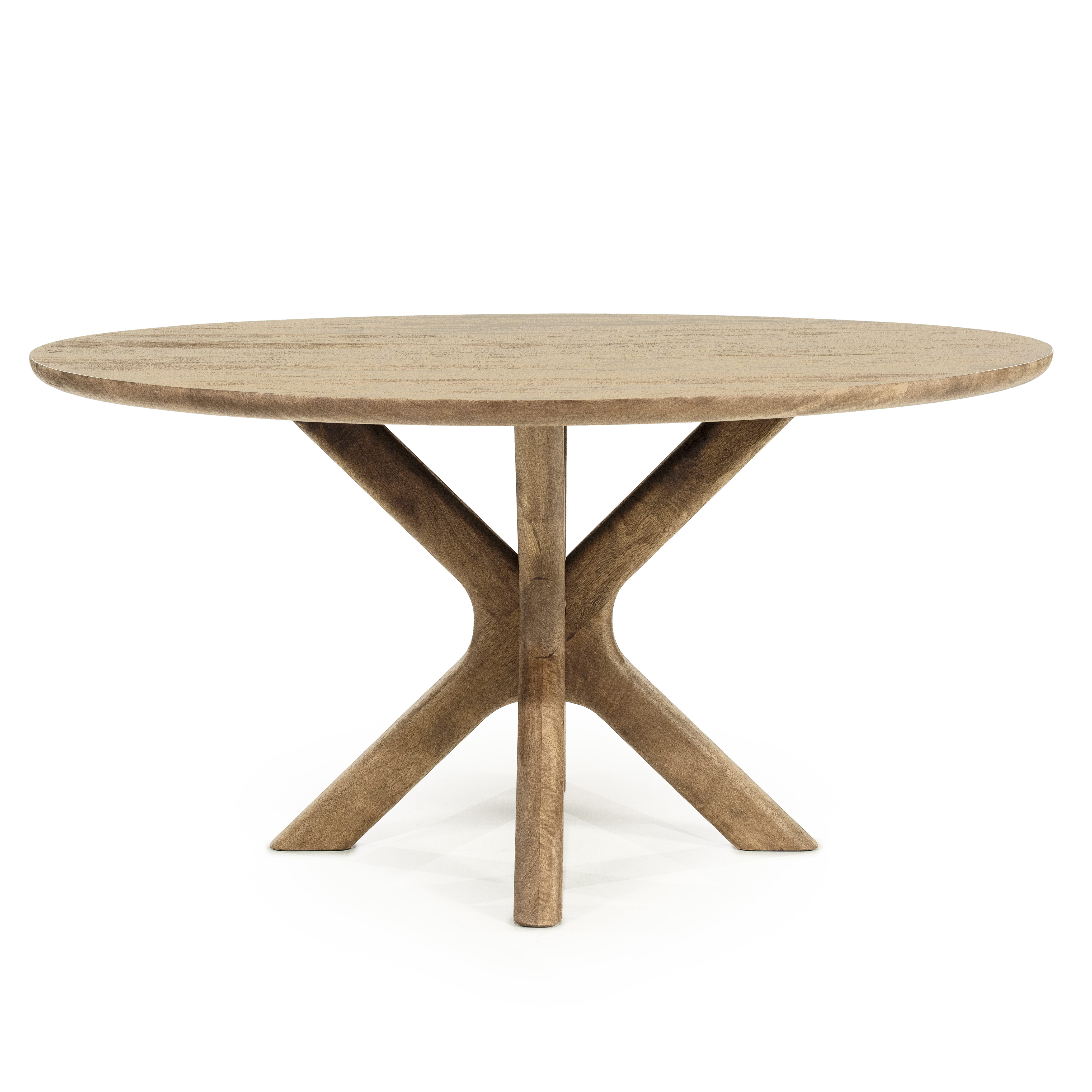 Eleonora Ronde Eettafel Tycho Mangohout, 150cm - Naturel